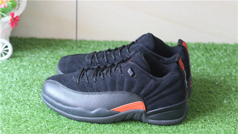 Air Jordan 12 Retro Low Olive Black Max Orange